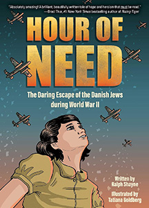 Book cover. Title, "Hour of Need"