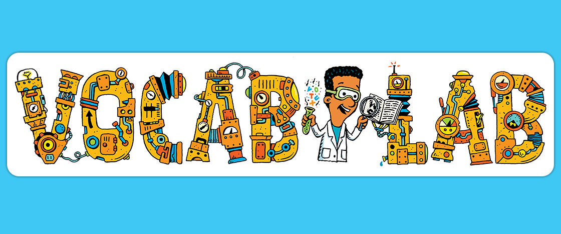Text, "Vocab Lab"